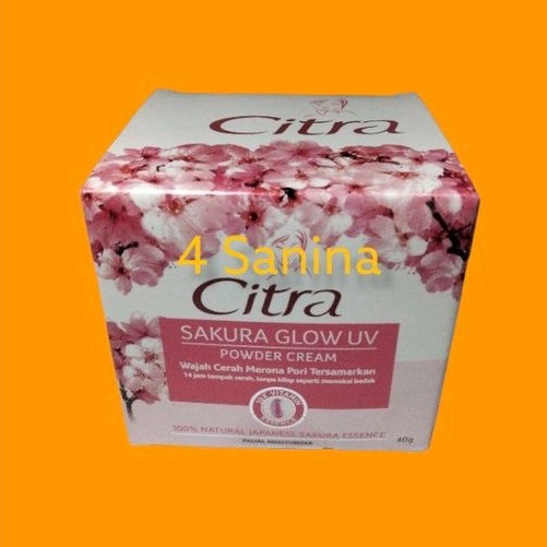 Citra hazeline 40 gr Sakura glow uv &amp; Pearly glow