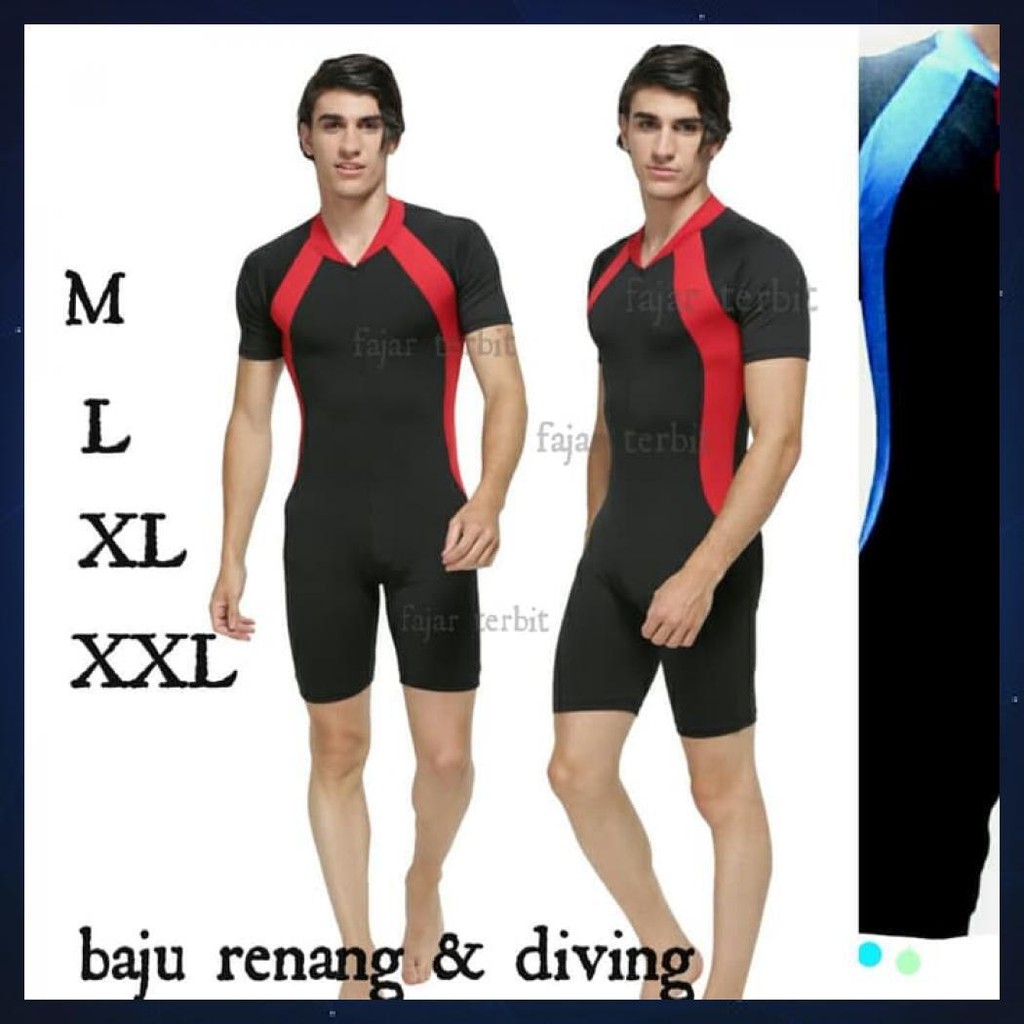 BAJU DIVING DEWASA / BAJU RENANG DEWASA / BAJU DIVING WANITA PRIA