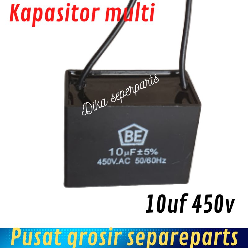 kapasitor kotak 10uf 450v