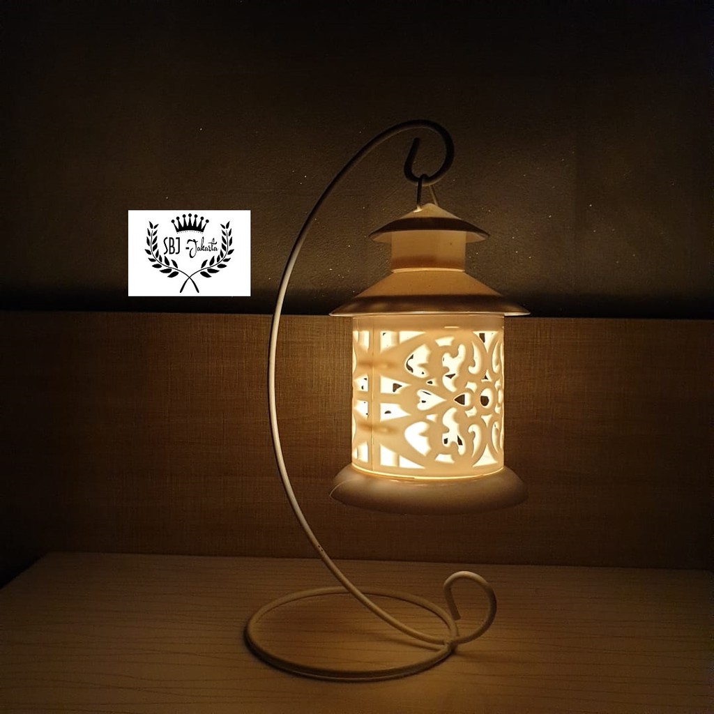 Tempat Lilin Led mini model Retro Klasik Romantis / LED CANDLE HOLDER