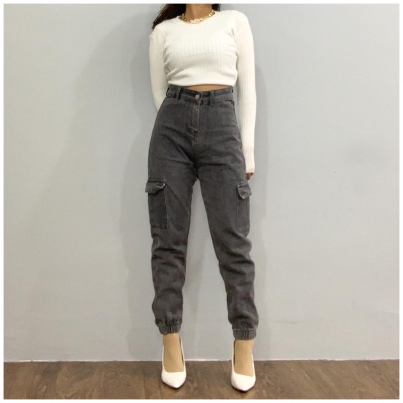 [LUXE.DLABEL] - E19 Jeans | Celana panjang Highwaist wanita Jeans import premium Jeans wanita polos ripped jeans High waist jeans wanita bkk Skinny Jeans High waist Baggy jeans Wideleg Jeans Kulot jeans Boyfriend jeans Wanita Kargo Jeans