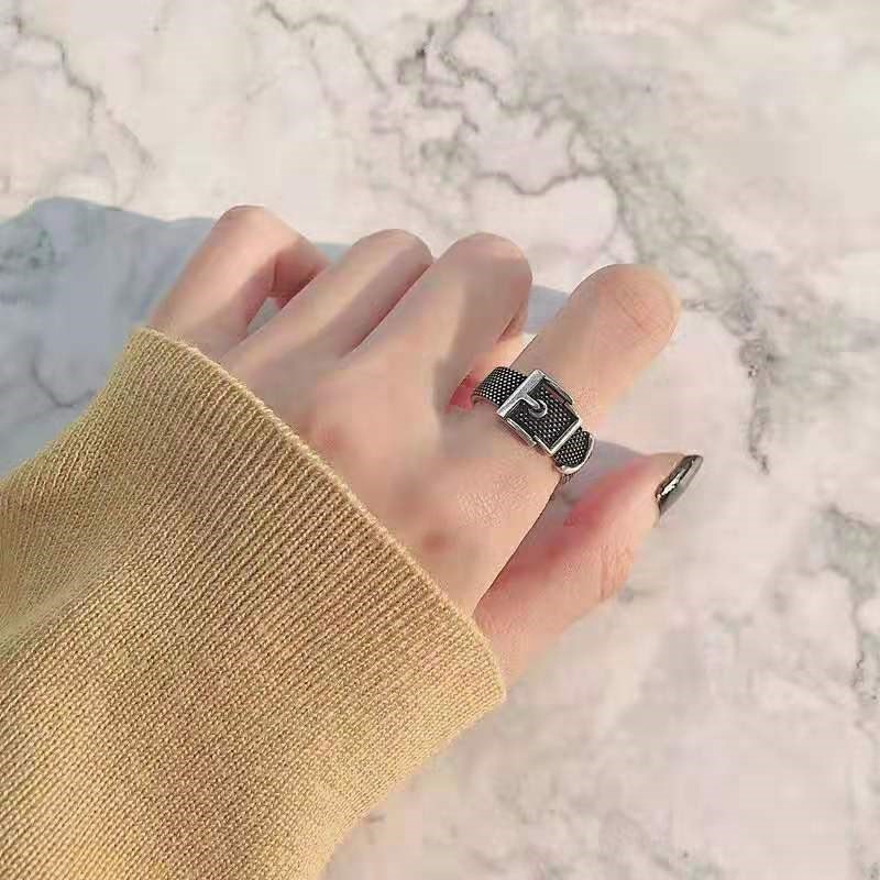 [ACKER] Hip hop Cincin Desain Unik Paduan Untuk Pria / Wanita