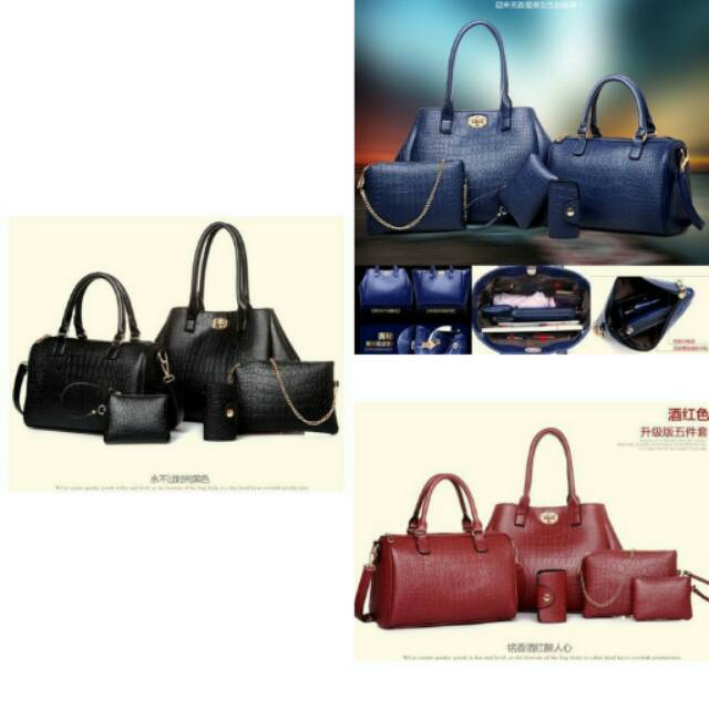 TAS WANITA IMPORT TB86057 5IN1