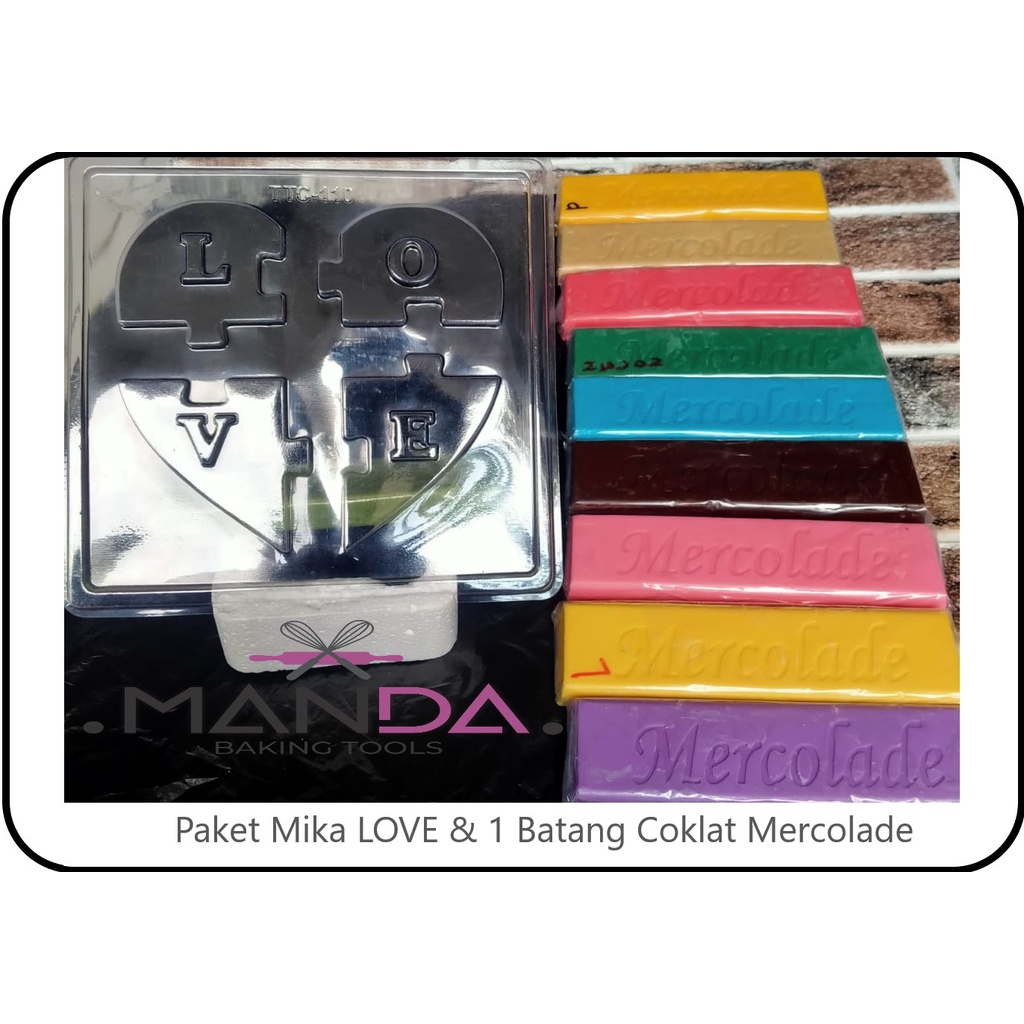 

Paket duo Mika Love ttc 110 dan Coklat 1 Batang Mercolade