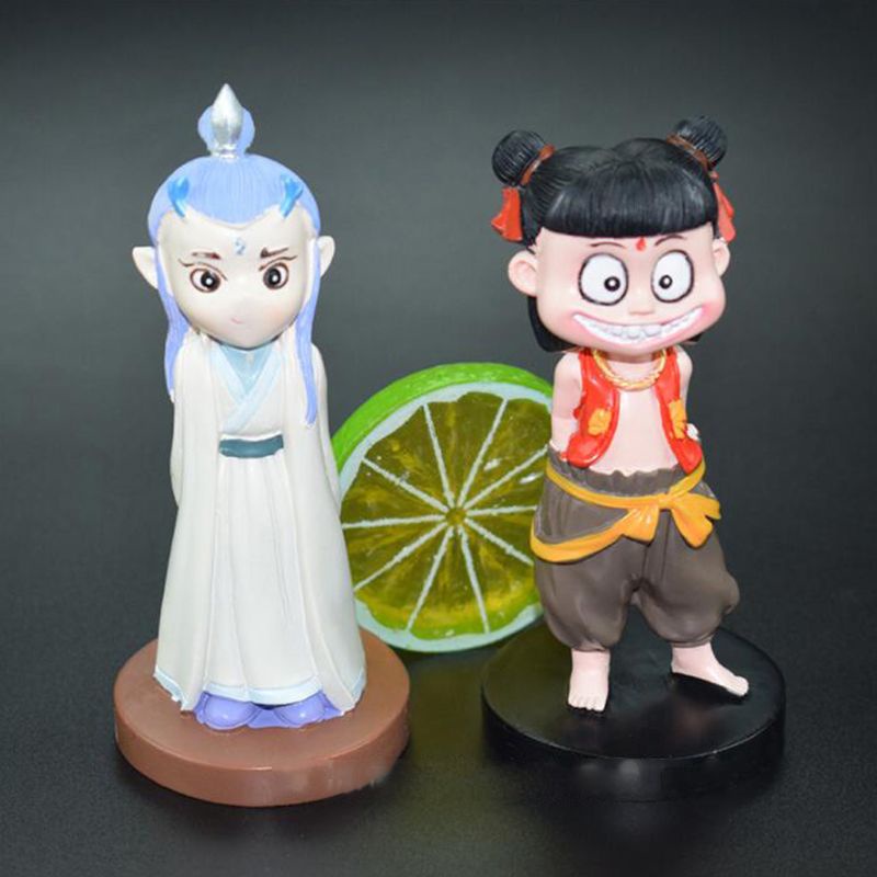 SIY  Cute Cartoon Nataku Chinese Mythical Figure Resin Mold Jewlery Making Model Kit Art Craft