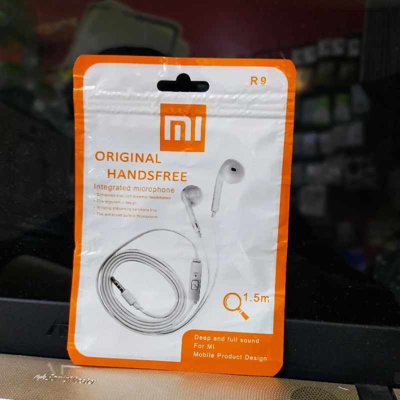 Earphone Xiaomi Extra Bass with Mic Headset Xiaomi note 4 note 5 note 6 note 7 note 8