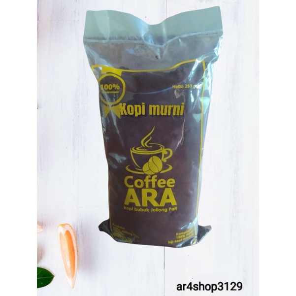 

KOPI BUBUK MURNI 250 gram ( promo) asli jollong