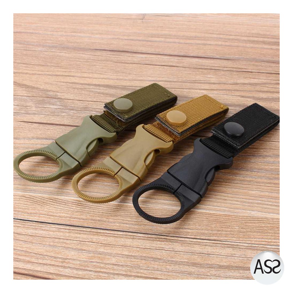 ASS Shop - Tegoni Buckle Hook Botol Minum EDC Backpack Hanger - E-1130-1132