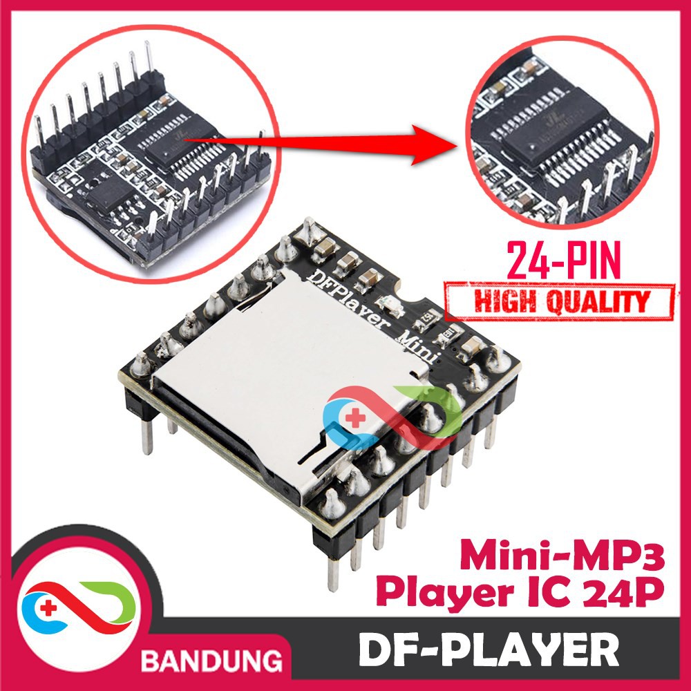 DFPLAYER DF PLAYER MINI MP3 PLAYER MODULE FOR ARDUINO MP3-TF-16P