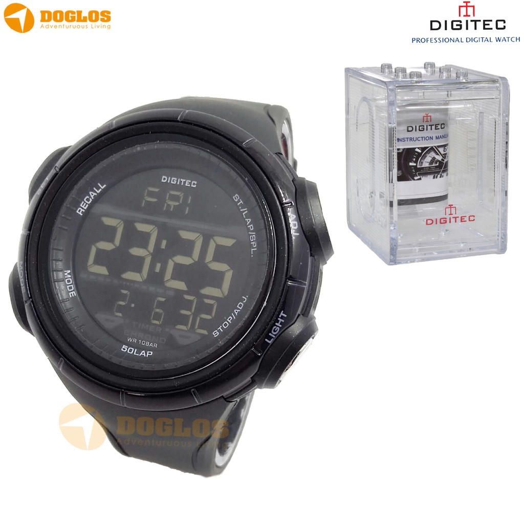 Digitec Digital Jam Tangan Sport DG2103T Original Watch Water resist