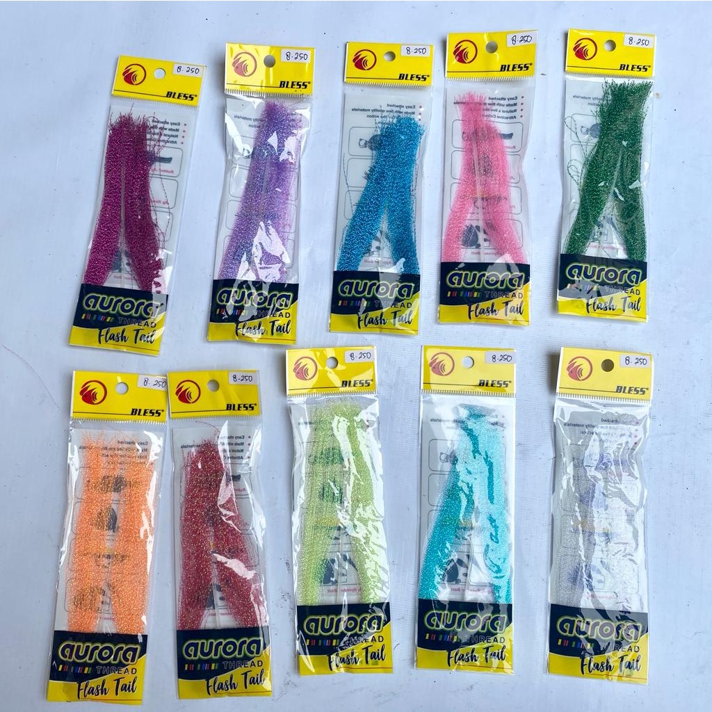 Umpan Pancing Bulu Mutiara Bless Aurora
