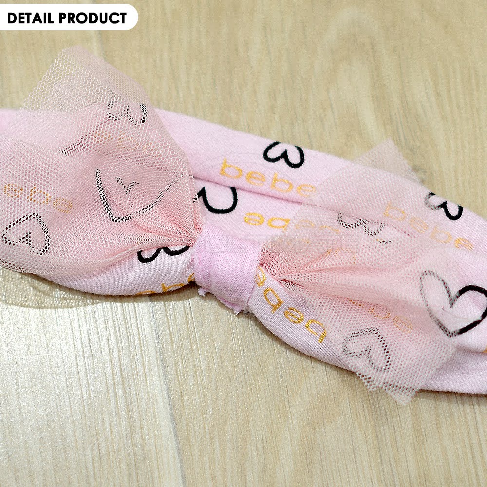 SET 3in1 Sleepsuit Bayi Baru Lahir + Jumper Pendek + Bando BN-5216 Jumsuit Import Jumpsuit Anak Bayi Balita Baju Tidur Bayi Pakaian Bayi Newborn Pita Kepala bayi Baby Head Band Kaos Bayi