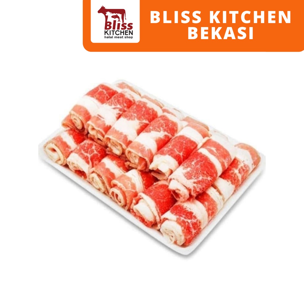 

Daging Sapi Lapis US Sliced Beef pack 250gr