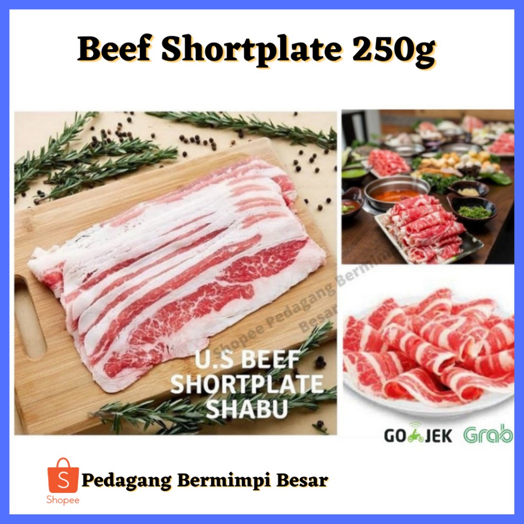 

US Shortplate 250gr | US Slice Beef 250gr | US Short Plate 250gr