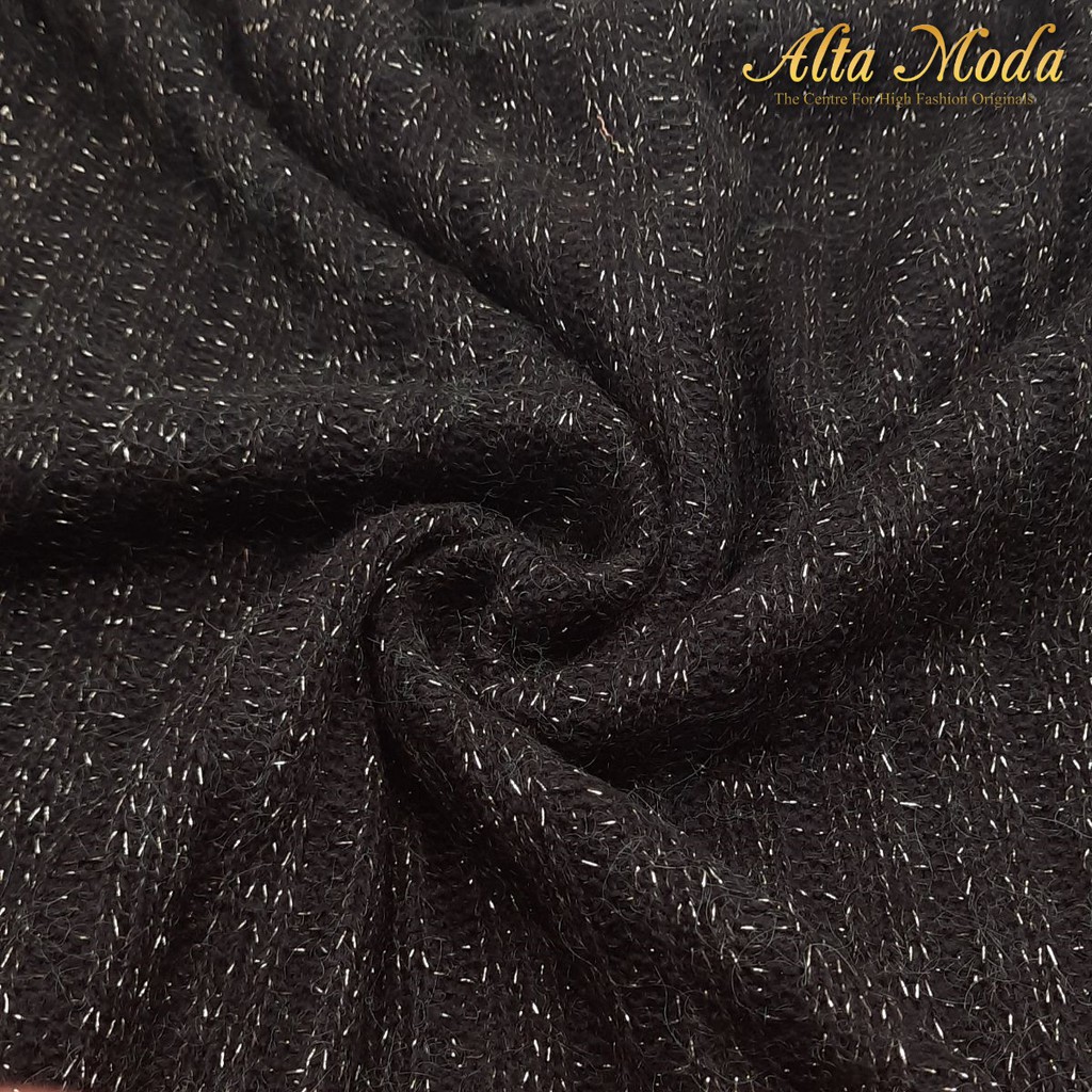 

Alta Moda Fancy Tweed Black Silver Lurex (1M)
