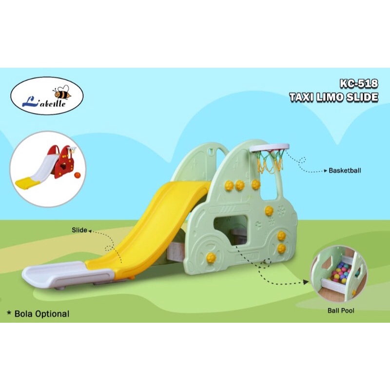 Mainan perosotan anak prosotan anak seluncuran anak playhouse playground ayunan perosotan