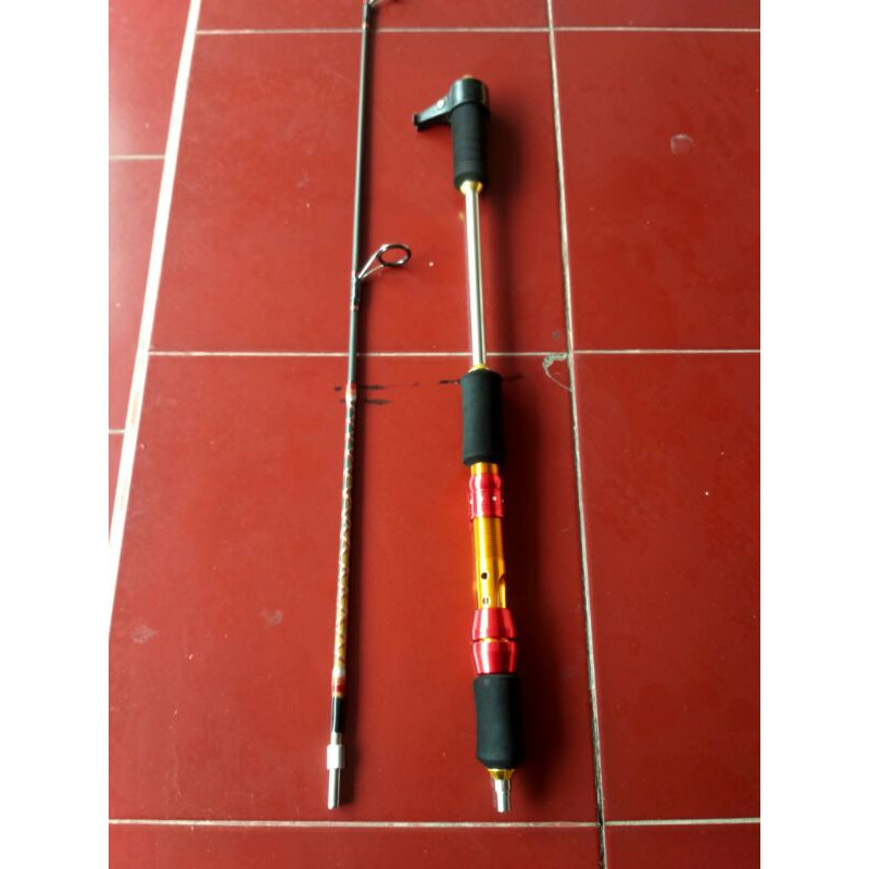 joran sutet sambungan dua shock join drat stella