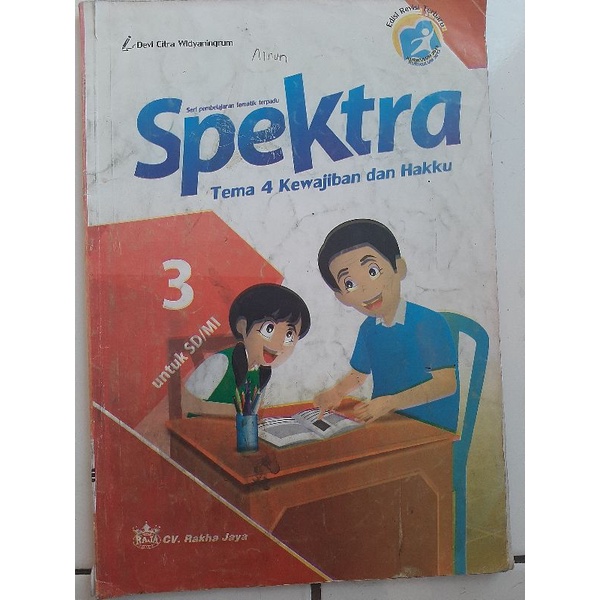 Spektra Tematik Terpadu Tema 4 Kelas 3 SD/MI | Rakha Jaya