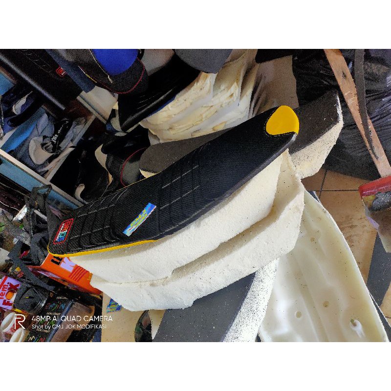 Jok Slim Jupiter Z Burhan Modifikasi Kulit Pres