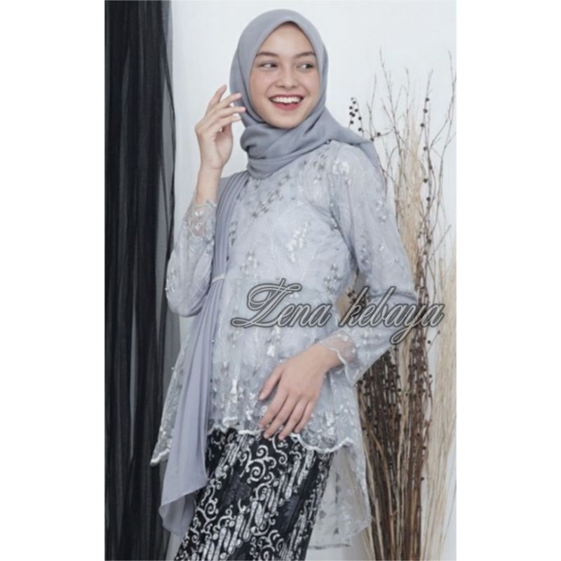 ATASAN KEBAYA AURORA SELENDANG/KEBAYA MODERN/KEBAYA WISUDA