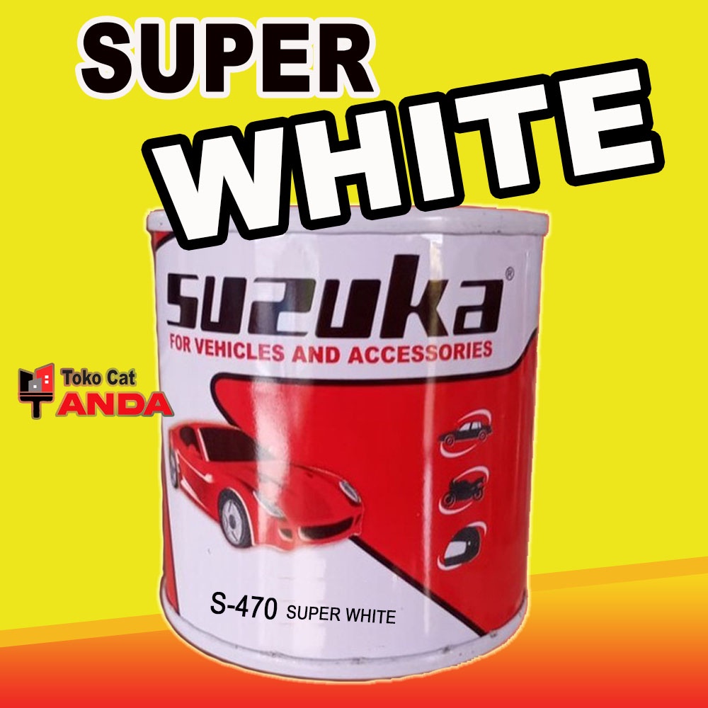 Cat Suzuka Super White S470 Putih