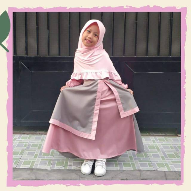 Aksa Kids Store Gamis Anak Perempuan By Oh Baby