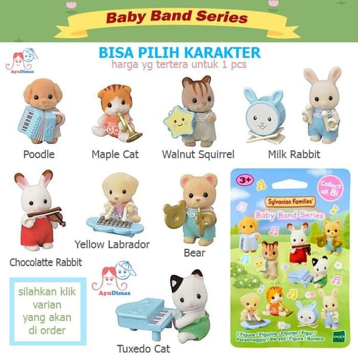 PROMO SPESIAL  Sylvanian families - Blind bag - Baby Band series - Poodle  ORDER-KIRIM