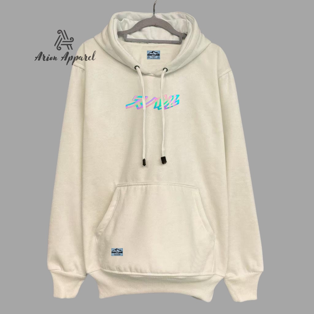 Sweater Hoodie Distro Original Pria Wanita Warna Cream List Jpg Bargon Hudi Siwiter Hoddi Suiwiter S