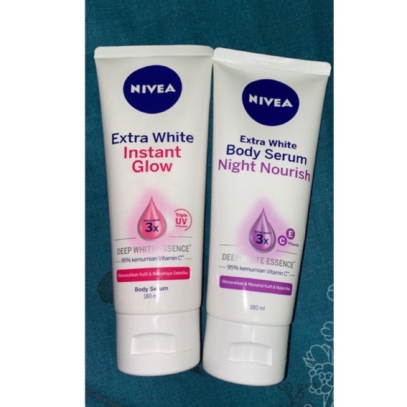 Paket nivea siang malam free mix me moisturzing cream