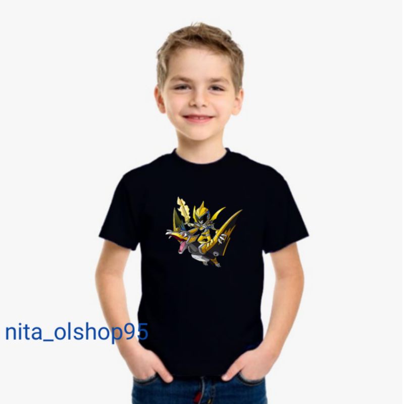 baju anak kaos anak power rangers