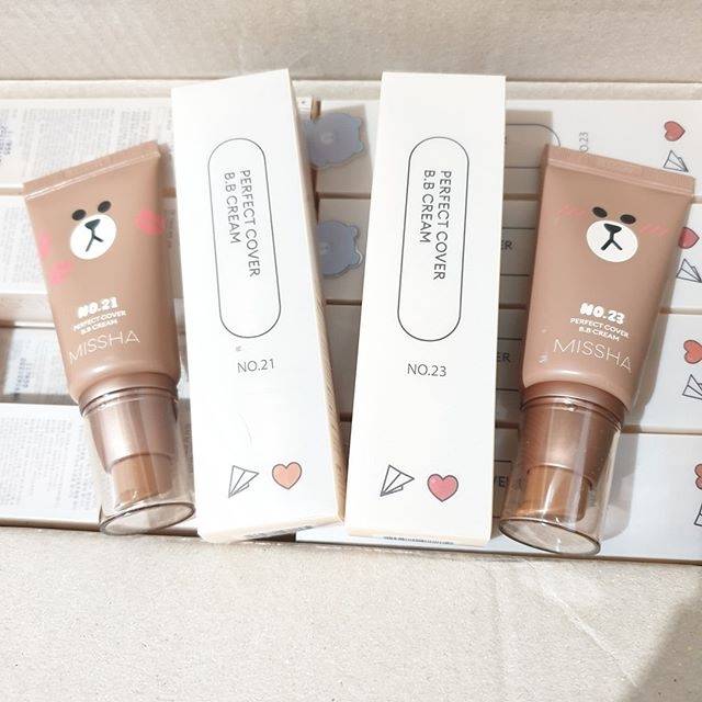 SALE Missha M Perfect Cover BB Cream SPF 42 PA++ 50ml. LINE EDITION