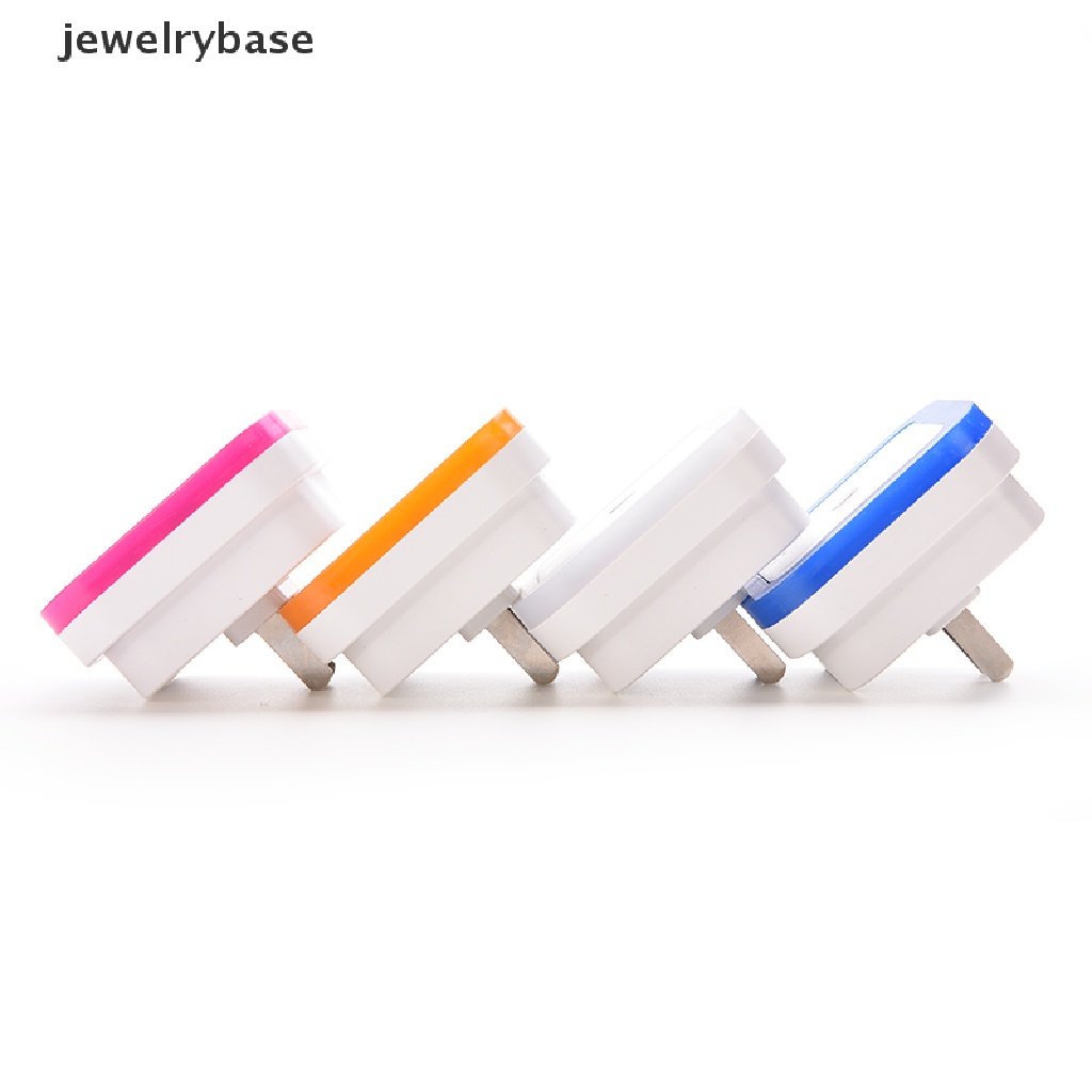 (jewelrybase) Lampu Malam LED Dengan Sensor Induksi Otomatis + Plug US Untuk Kamar Tidur