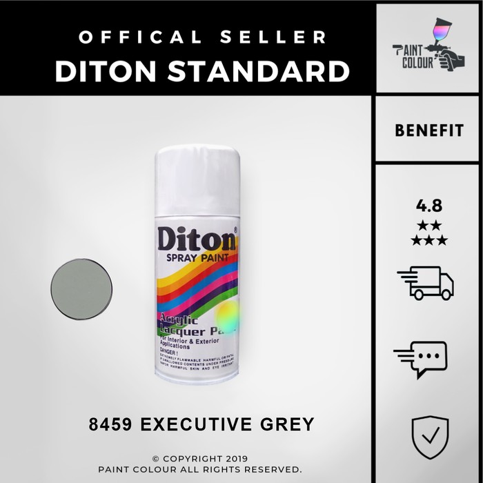 Diton 8459 Executive Grey Cat Semprot/Pylox/Samurai Motor/Helm/Gundam