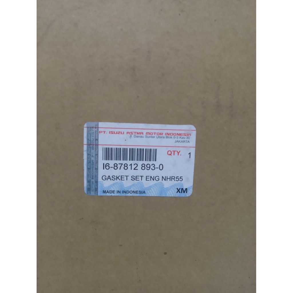 Packing full set gasket Isuzu NHR55 I6-87812 893-0