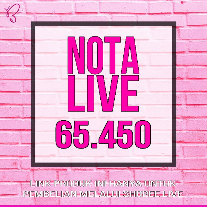 Nota Live 65.450 - BBPO.STORE -