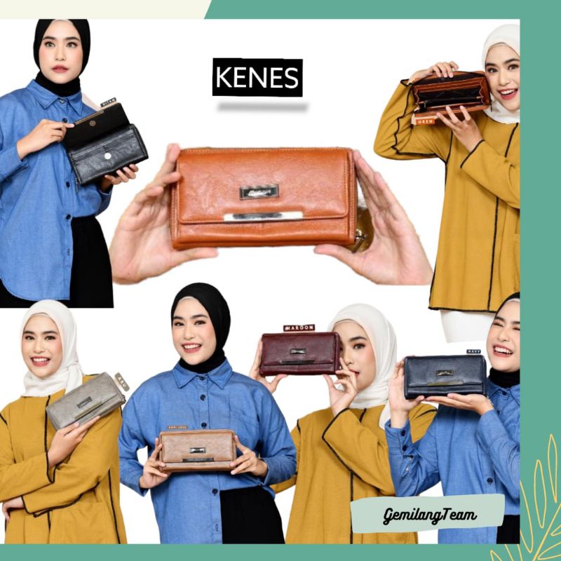 MOONZAYA Dompet Wanita Cantik - Dompet Kenes