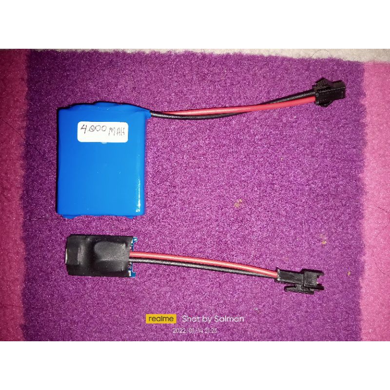 Jual Mah Baterai Mobil Rc Main Jam Li Ion Rakitan Volt Volt Untuk Mobil Remote