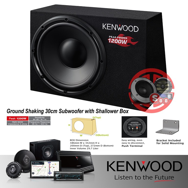 Speaker Aktif Bluetooth Kenwood