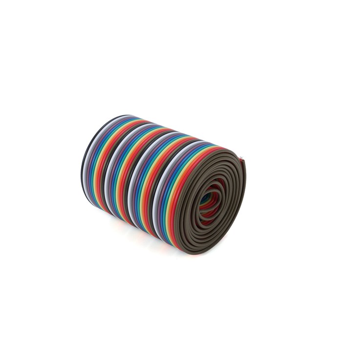 1 meter Kabel Pelangi Rainbow Cable 40p 40 Pin P 40pin pita ribbon 1m