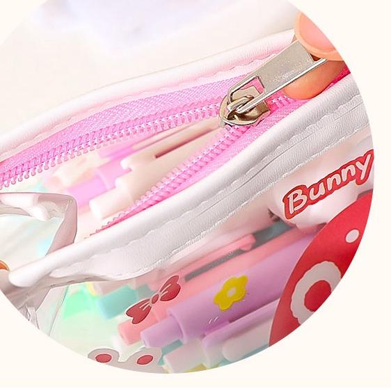 

12.12 Brands Festival MURMURE.ID | TEMPAT PENSIL KARTUN TRANSPARAN POUCH SERBAGUNA TAS KOSMETIK TRAVEL MULTIFUNGSI ALA KOREA BG035