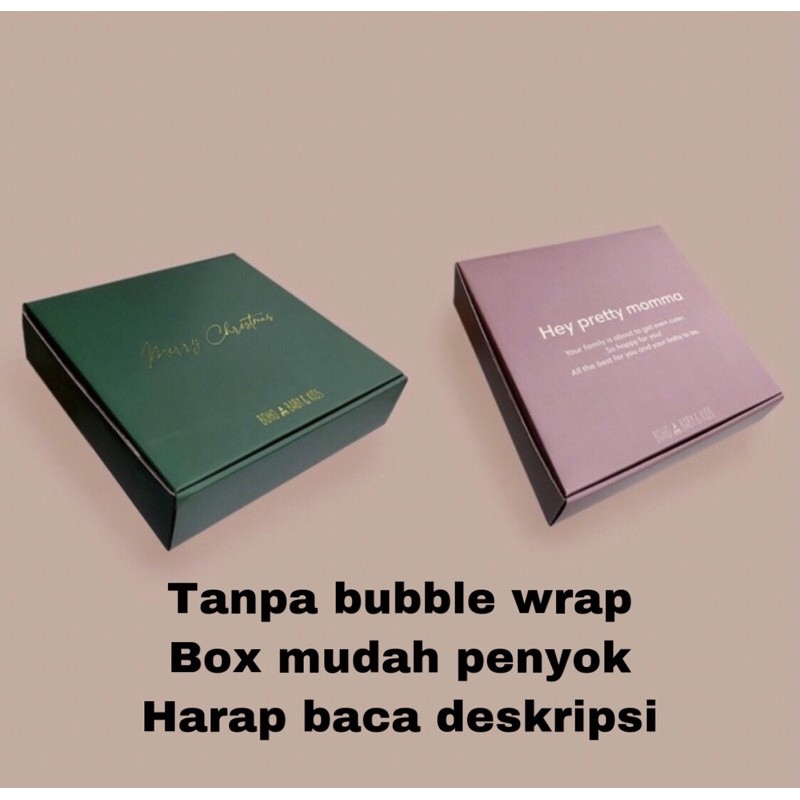 GIFT BOX (Tidak termasuk Bubble Wrap)