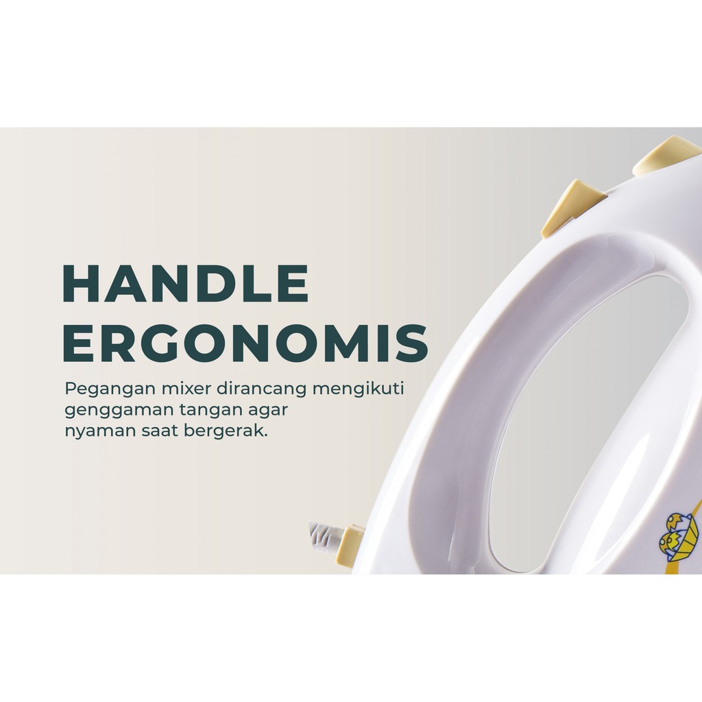 Miyako Hand Mixer HM 620 - putih MURAH BANGET / GARANSI RESMI