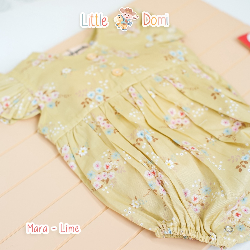 Mara Romper Bayi ( Girl ) - Pakaian Bayi - Jumper Bayi - Little Domi