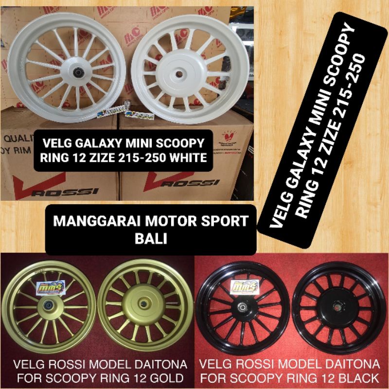 VELG V ROSSI SCOOPY RING 12