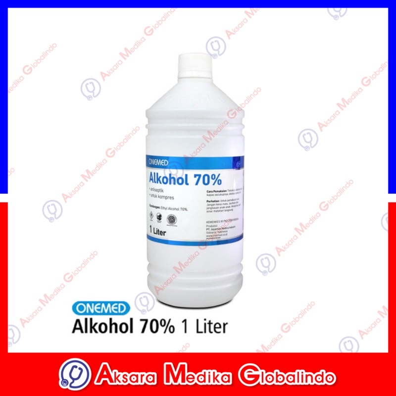 ALKOHOL 70% ONEMED 1 LITER / ALKOHOL 95% ONEMED 1 LITER