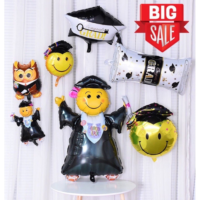 Jual Balon Graduation Bal N Wisuda Shopee Indonesia