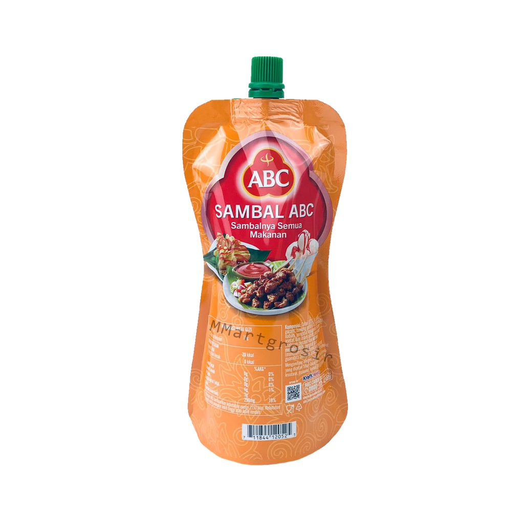 ABC SAMBAL ASLI PLASTIK 380g / SAUS SAMBAL