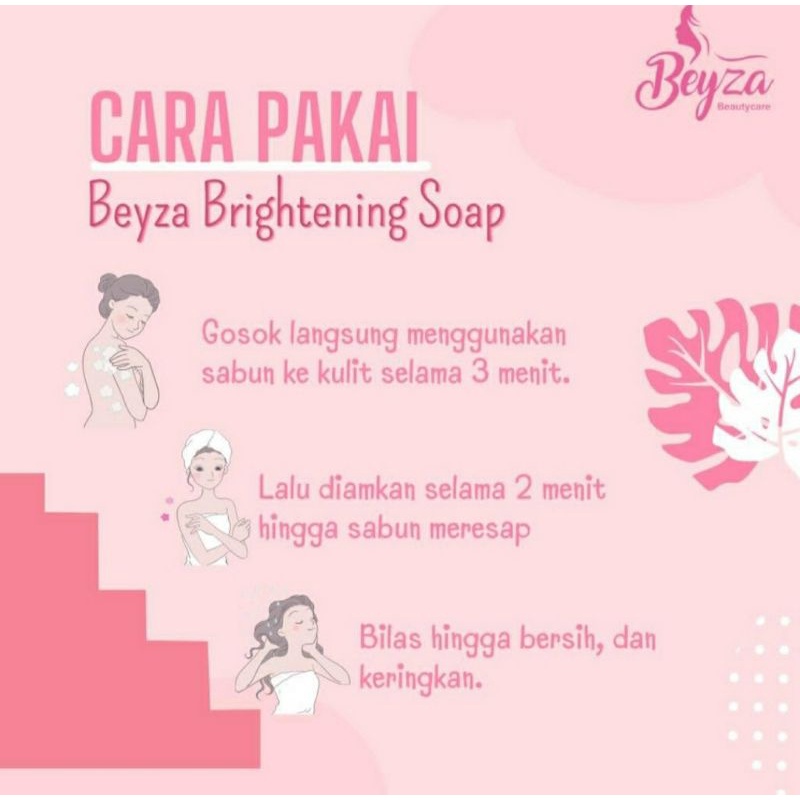 SABUN BEYZA PEMUTIH KULIT BPOM ORIGINAL - BEYZA BEAUTY WHITENING SOAP