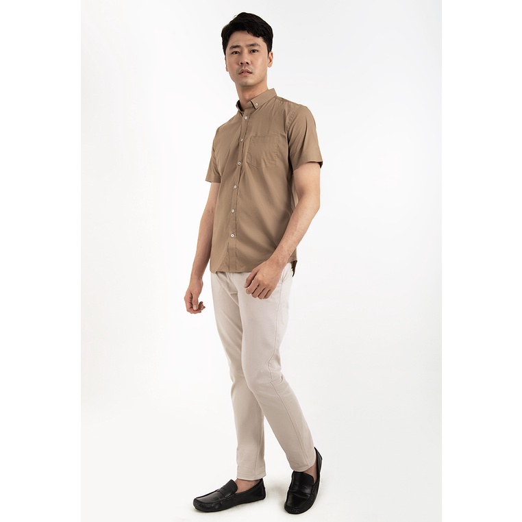 MOC Kemeja Lengan Pendek Pria MOGIGO BESTBUY - KHAKI