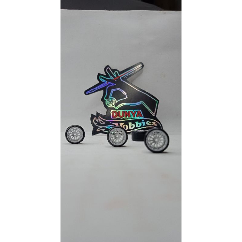 ZAP wheels - ban karet hotwheels 10-10 spider silver